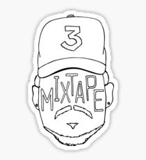 210x230 Chance Rapper Drawing Stickers Redbubble