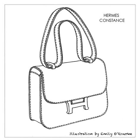 Chanel Purse Drawing