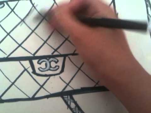 480x360 How To Draw Chanel Bag