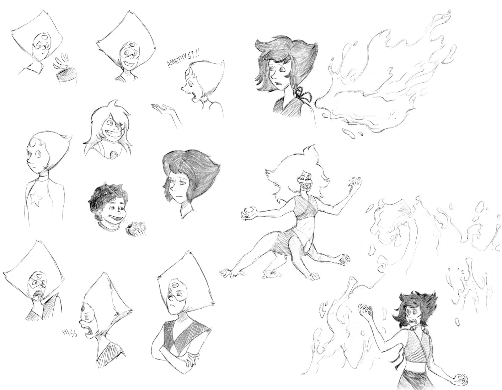 1600x1242 Steven Universe Doodles