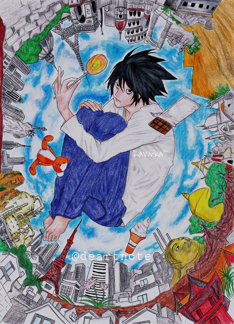 760x1051 L Change The World Drawing By Deartnote