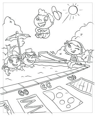 329x400 Little Einsteins Coloring Book Little Coloring Book Drawings Frank