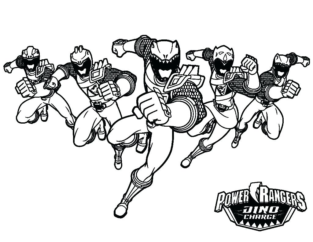 1024x791 Surprise Power Rangers Charge Coloring Pages Of Power Rangers Dino