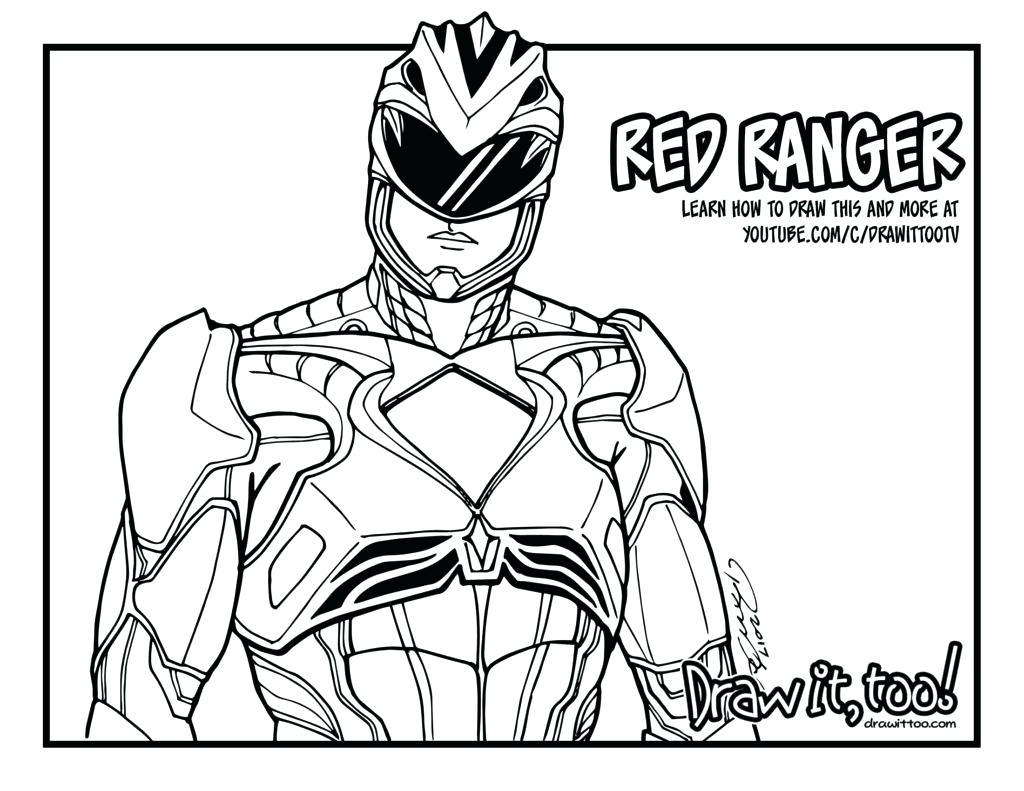 1024x791 Bright Design Power Rangers Coloring Pages Samurai Charge Amazing