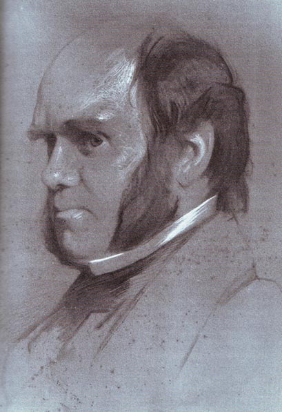 409x597 Filecharles Darwin Drawing By Samuel Laurence, 1853, Alternative
