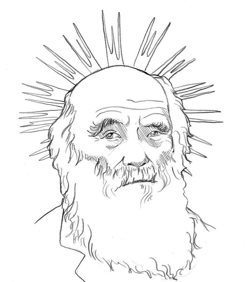 836x956 Charles Darwin By Masterlen