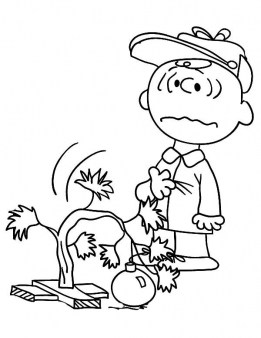 261x338 Free Printable Charlie Brown Christmas Coloring Pages For Kids