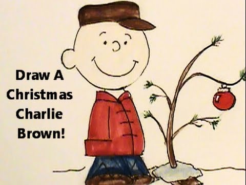 480x360 Draw A Charlie Brown Christmas Amp His Sad Little Tree!