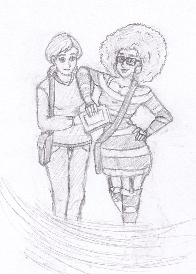 757x1056 Penny And Chastity By Techiebookworm