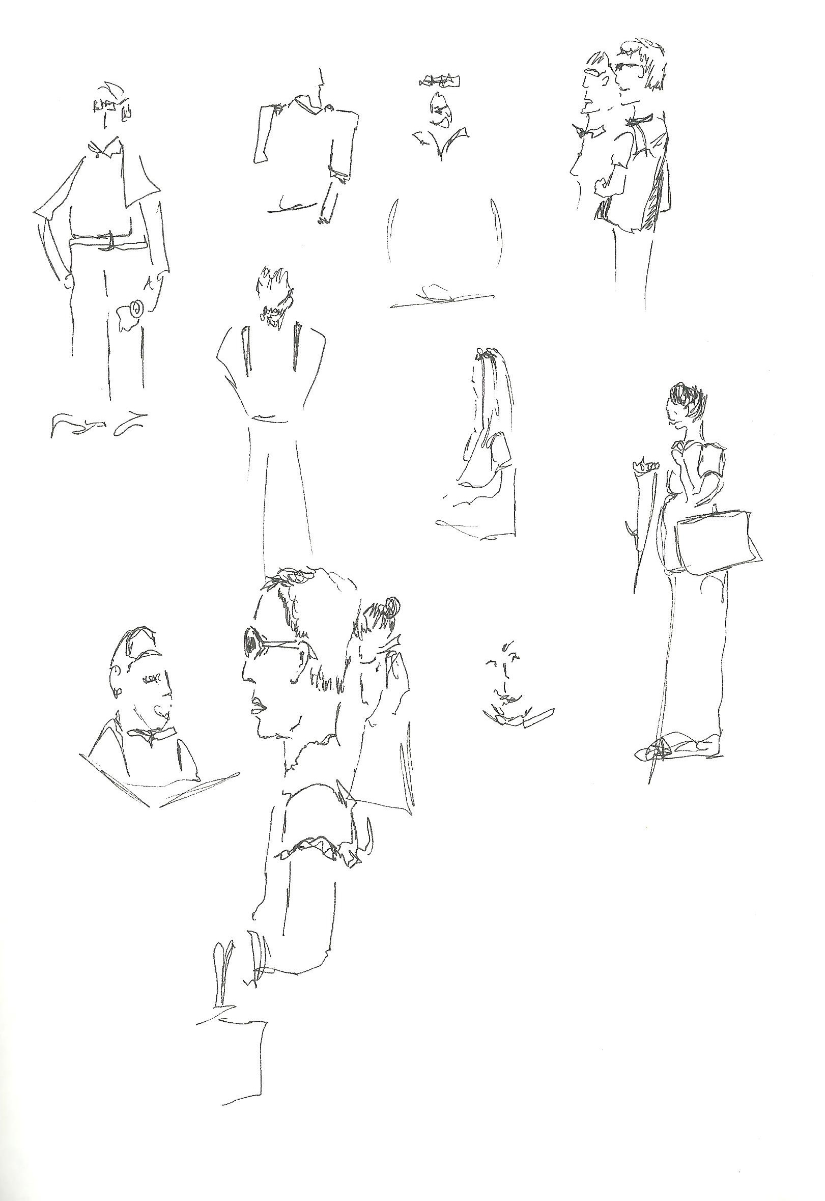 1621x2359 Practising People Drawing With A Chateau Thrown Becky Lees