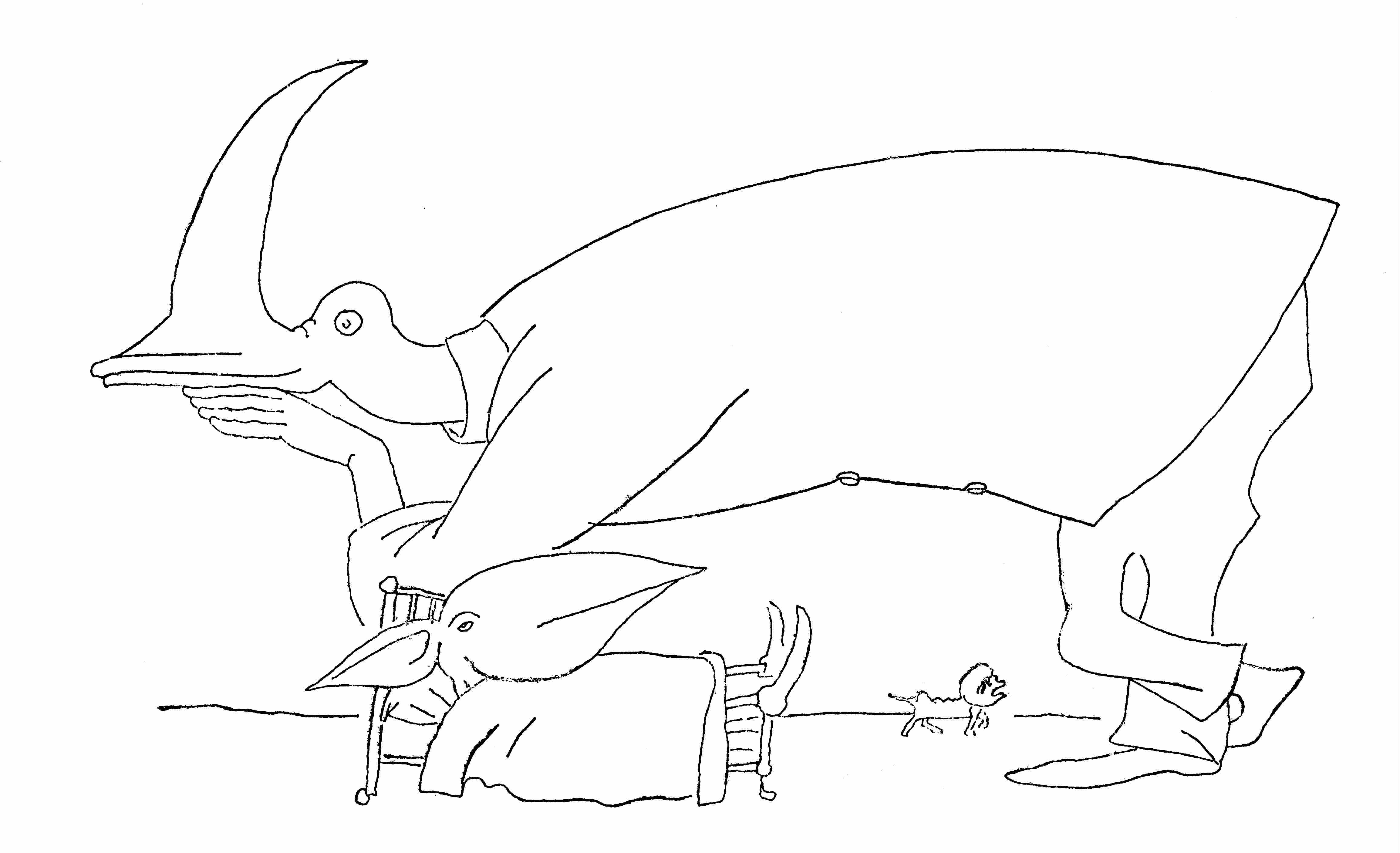 4615x2812 Part D Of Peake In Print Drawings Contributed To Periodicals