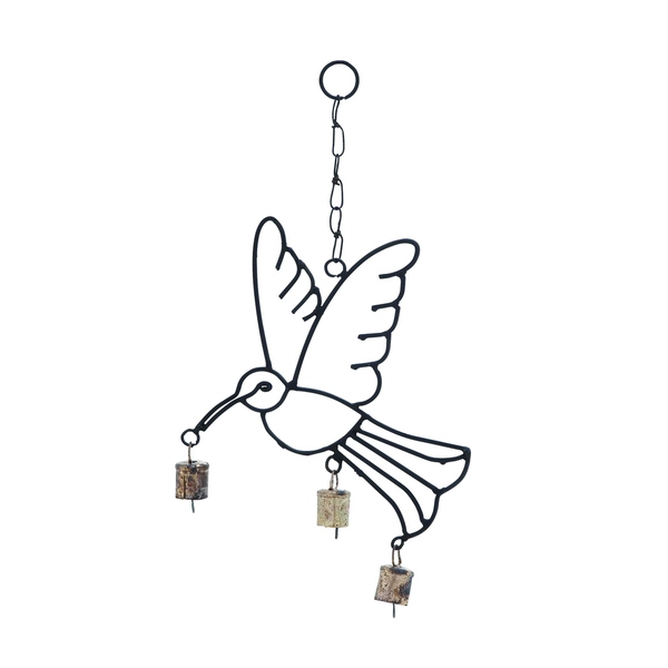 600x600 Lightweight And Crafted With Quality Metal Bird Wind Chime