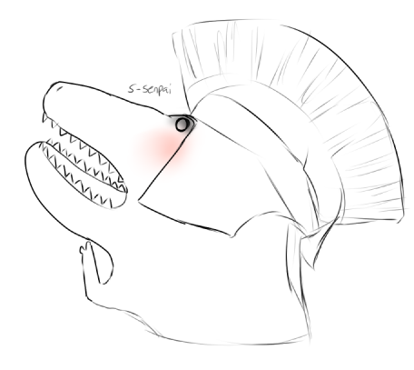 456x407 Spartasaurus Rex Oc Gift Sketch By X Chino Yuki By Spartasaurus