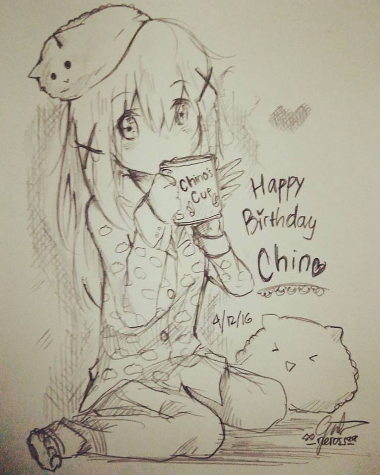 768x960 Happy Birthday Chino~ By Iii Neross