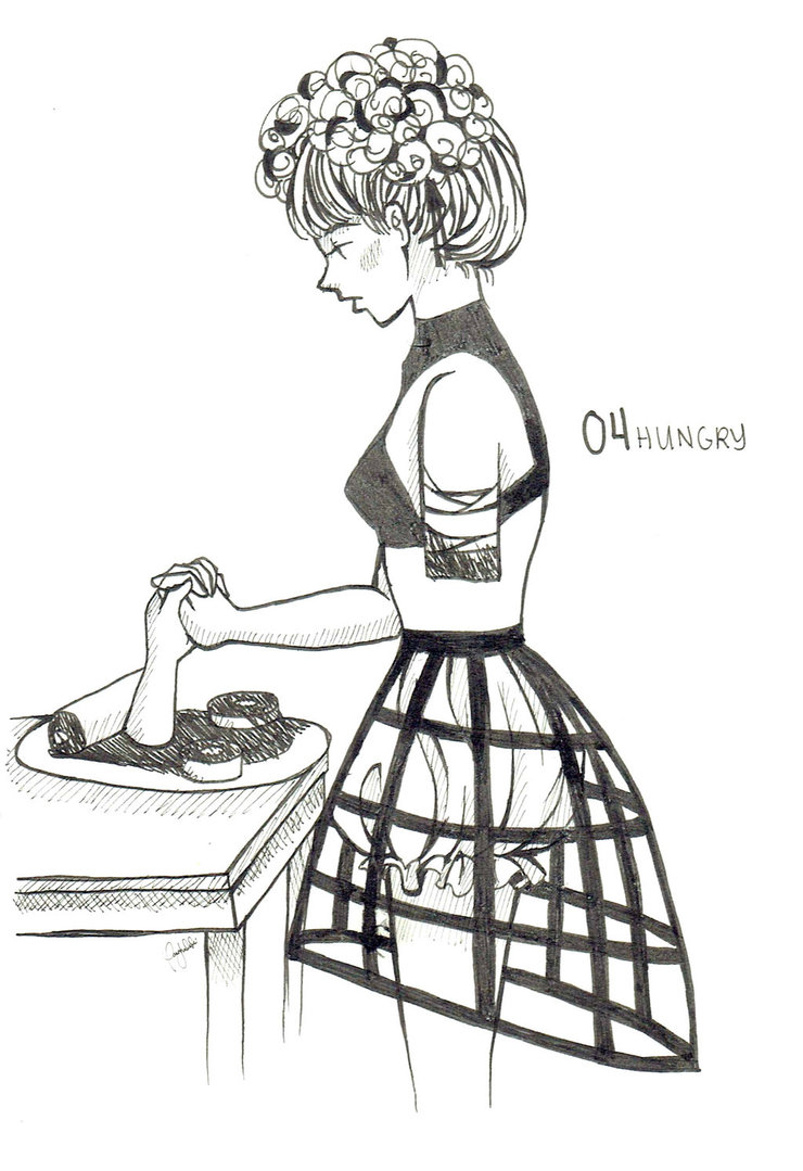 740x1079 Inktober2016day4] No Choice, Left By Momamomami