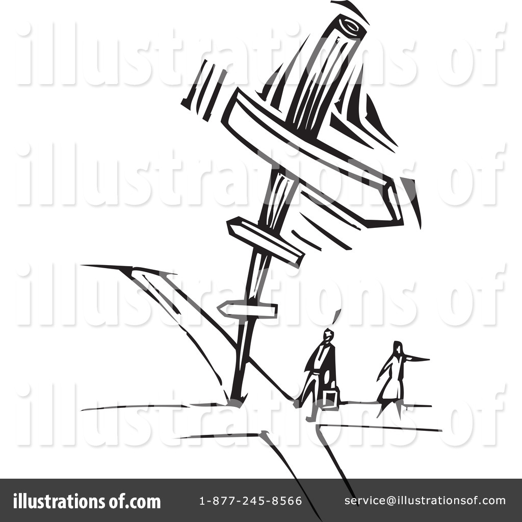 1024x1024 Choice Clipart Crossroads