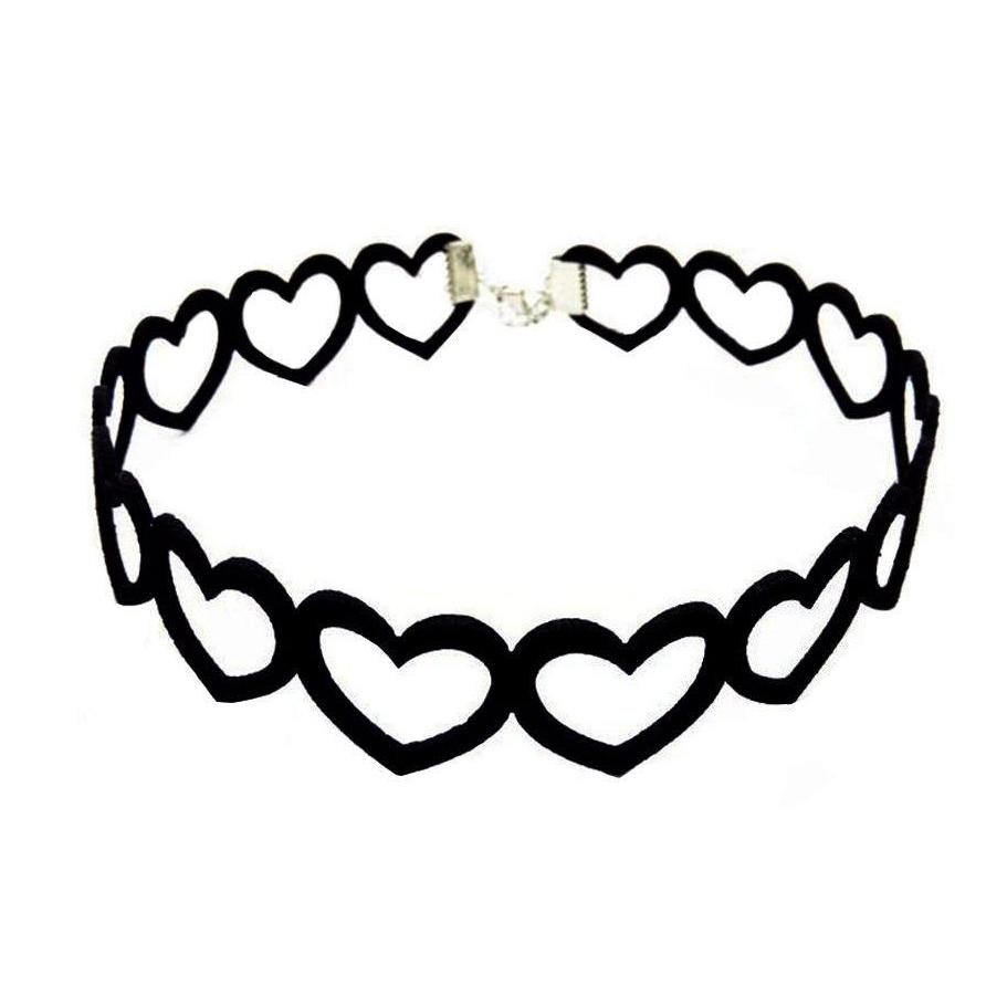 911x911 Hearts Choker Boogzel Apparel