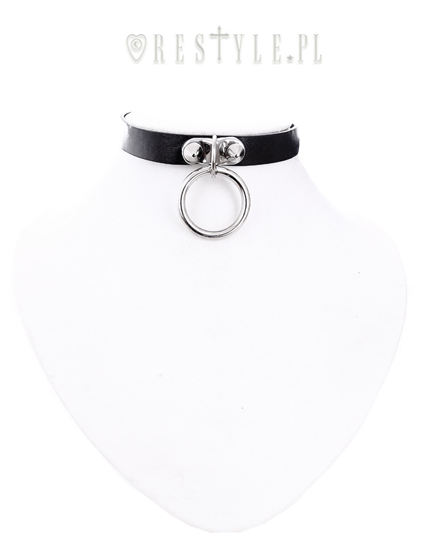 600x781 O Ring Collar Gothic Choker Bloody Rose Boutique