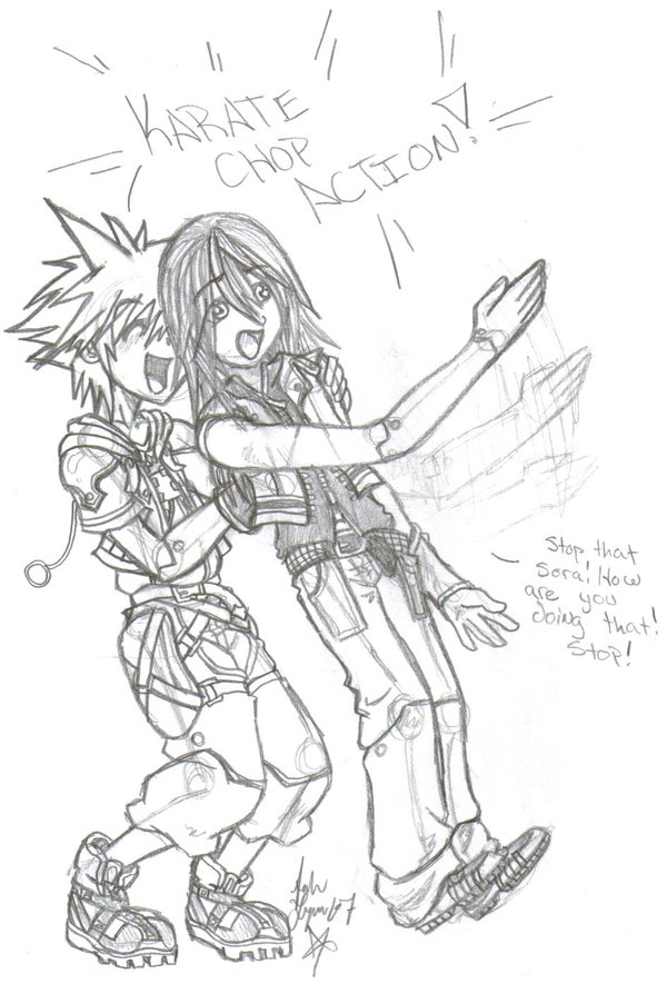 600x885 Karate Chop Action By Yugisbitch666