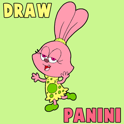 400x400 How To Draw Panini From Chowder With Simple Step By Step Drawing