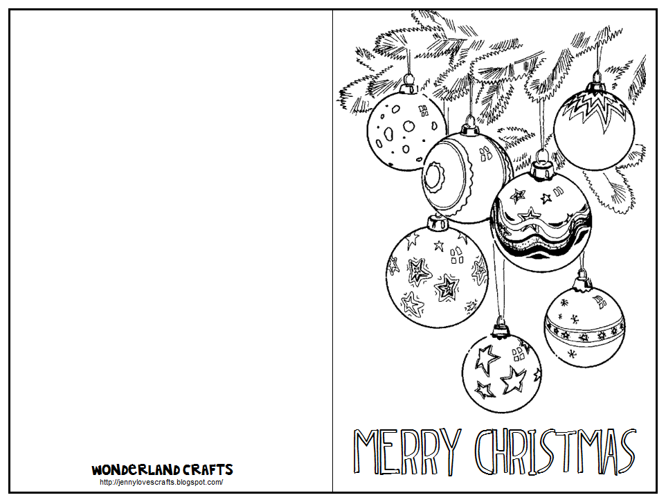 962x725 Christmas Card Printable Coloring Pages Christmas Cards For Kids