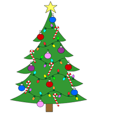 250x226 Cartoon Christmas Tree Step By Step Drawing Lesson