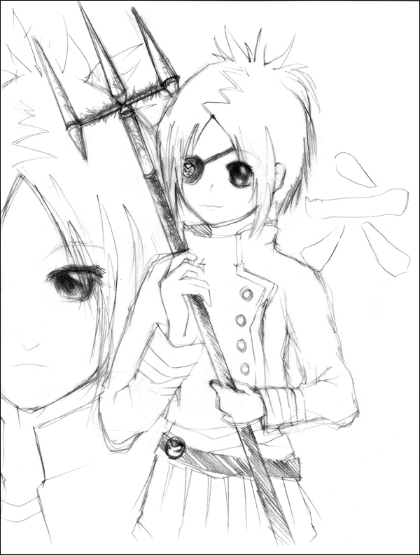 600x792 Khr 6996 Chrome And Mukuro By Pinkku Negai