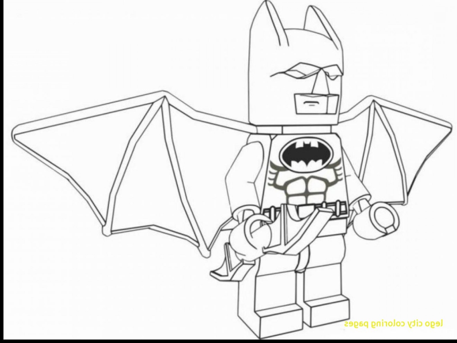 1584x1188 Easy Lego Cowboy Coloring Pages City With Unbe