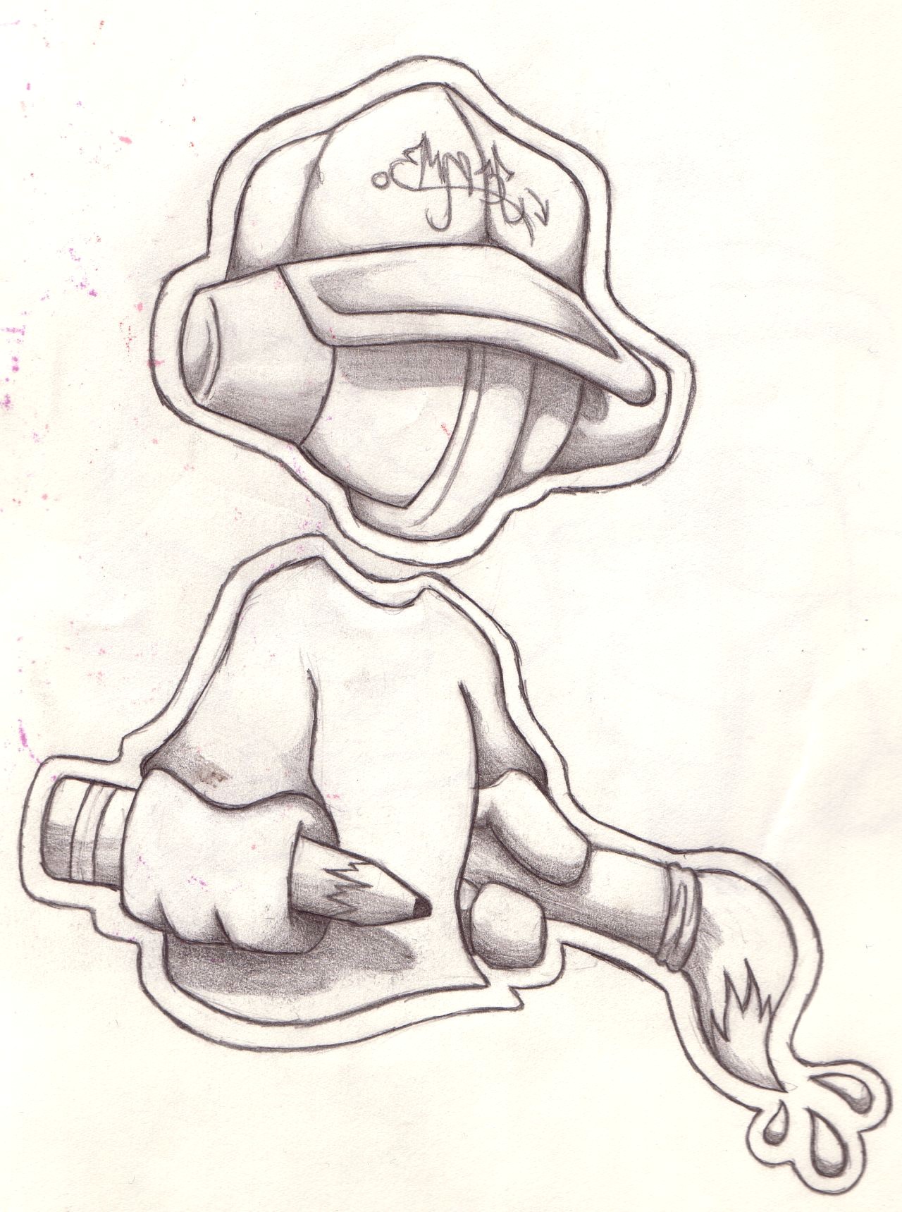 1280x1719 Easy City Sketches Inspirational Cool Easy Graffiti Character