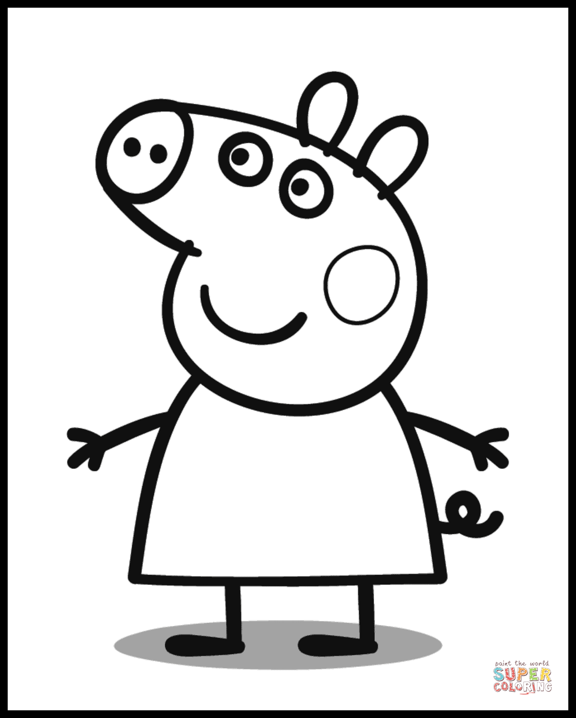 1139x1420 Marvelous Cute Pig Drawing At Getdrawings For Personal Use