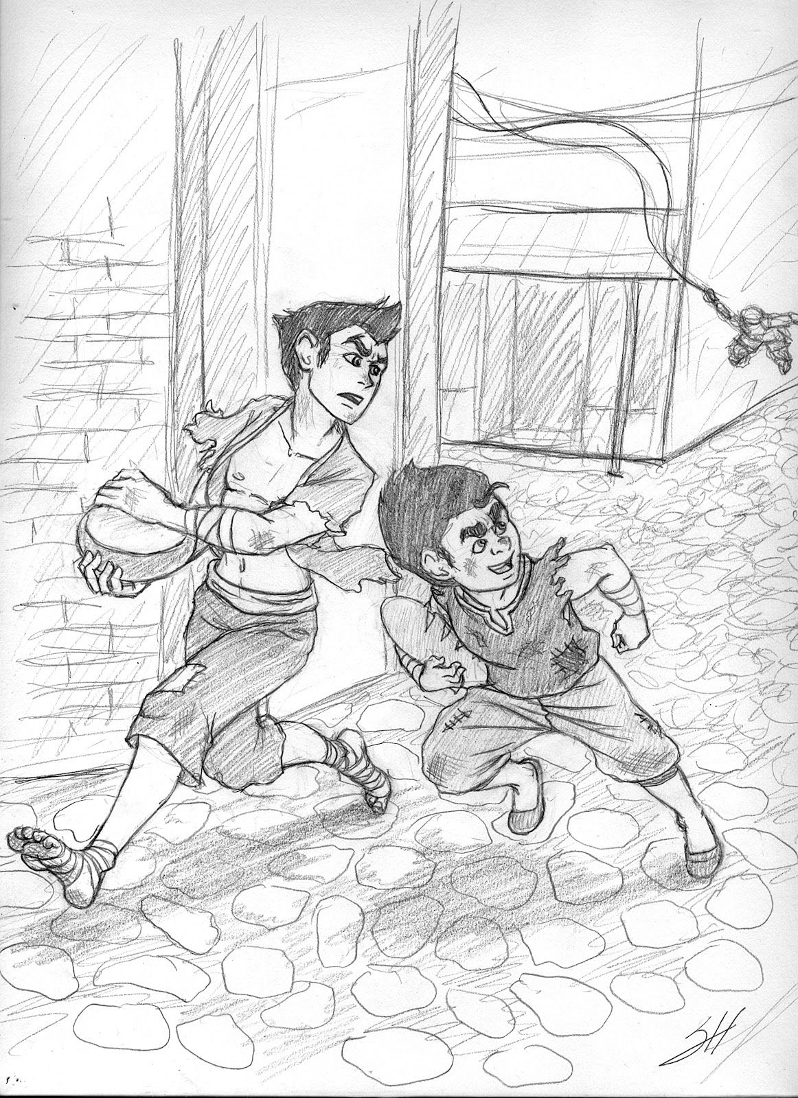 1162x1600 Young Mako And Bolin On The Streets Of Republic City Avatar Lt3