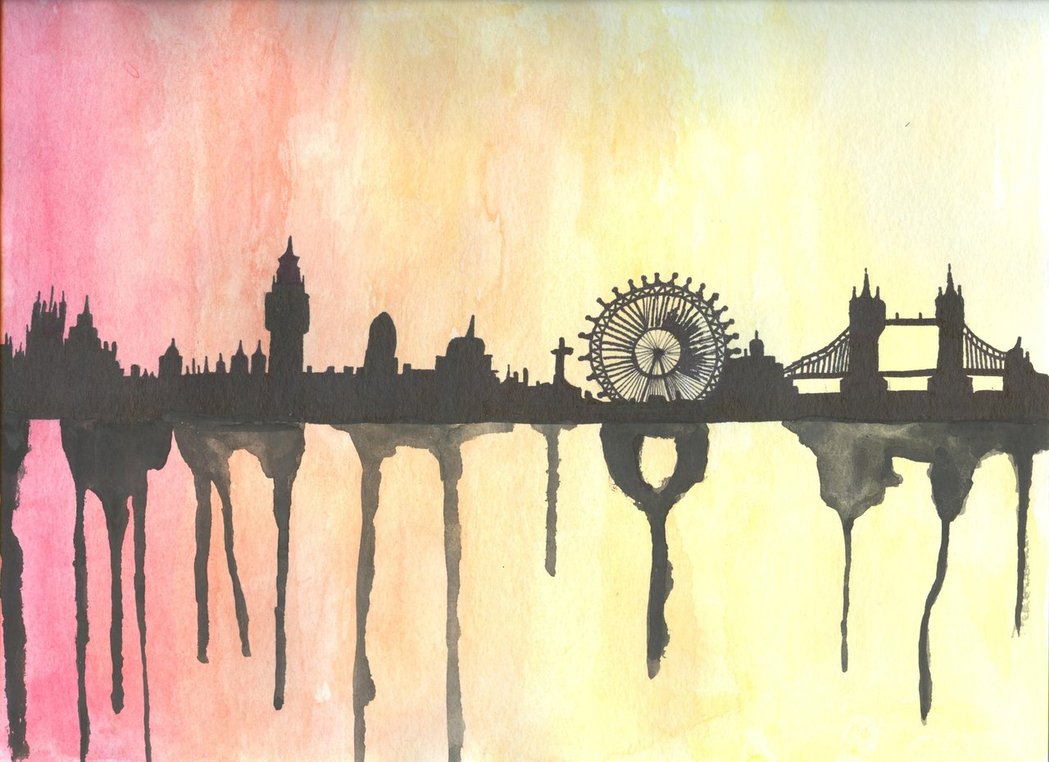 1049x762 London Skyline By Sara535
