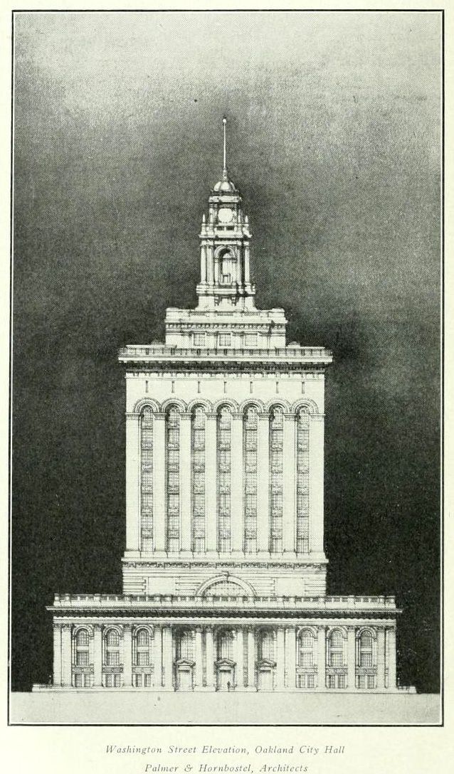 638x1088 Palmer Amp Hornbostel's Projected Oakland City Hall Unbuiltunreal
