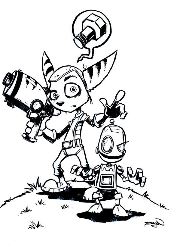 Clank Drawing