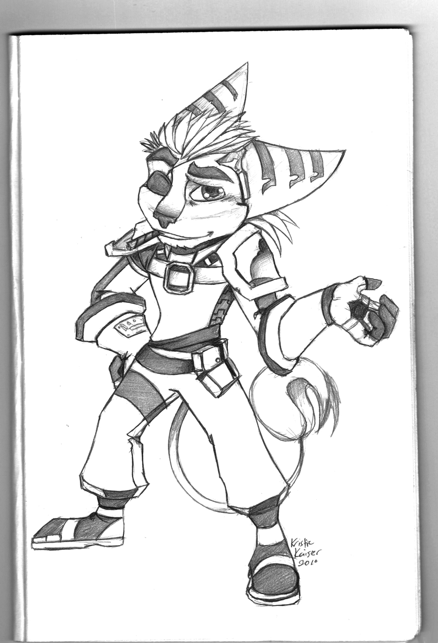 900x1320 Ratchet And Clank Fan Art By Vampirekitty3