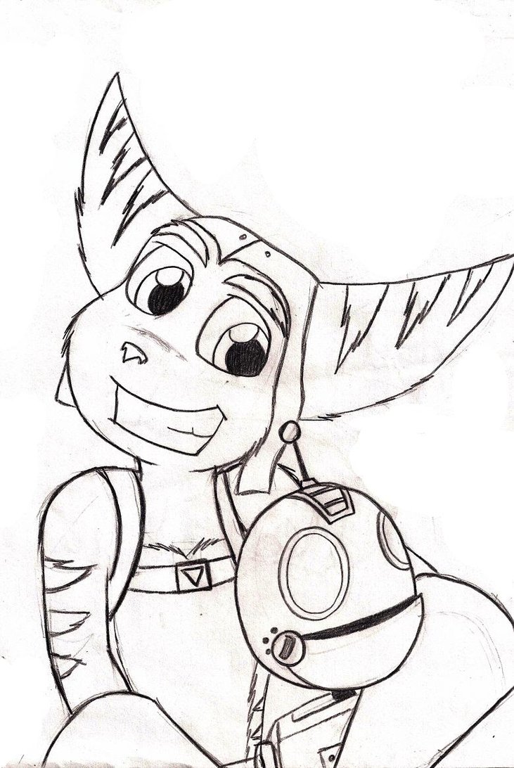 731x1092 Ratchet And Clank By Paralizatorka