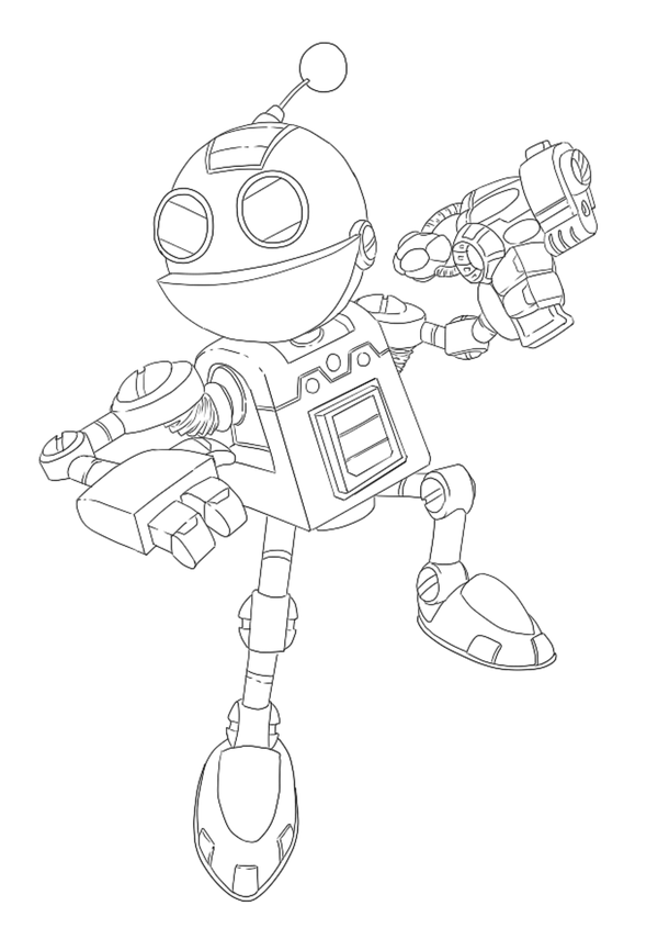 Clank Drawing at GetDrawings | Free download