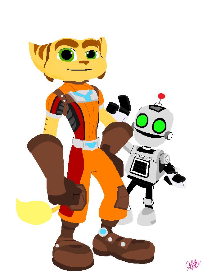 654x872 Ratchet And Clank A4o By Artsicat13