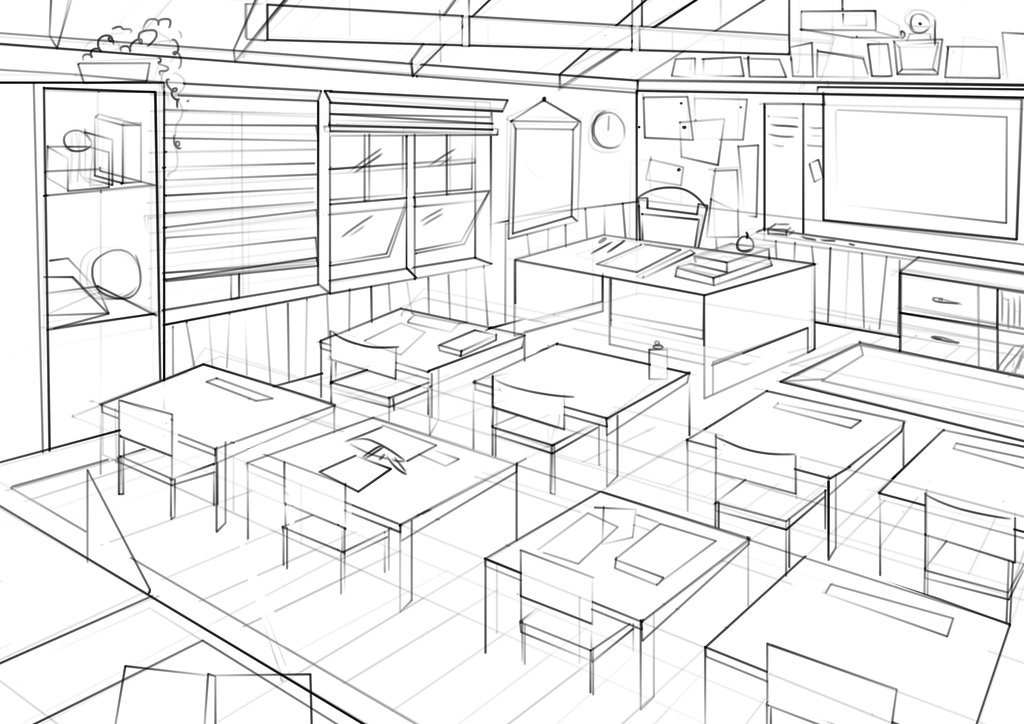 1024x724 Classroom Concept Art By Nataliebeth