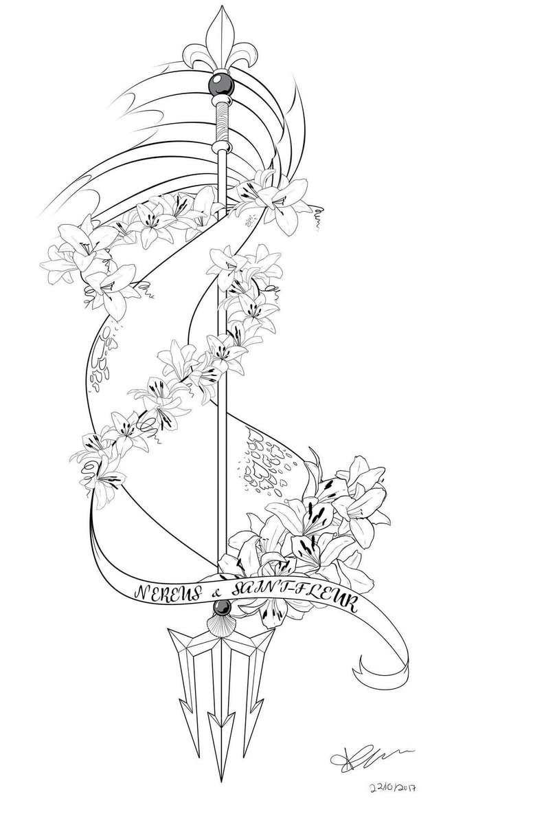 776x1200 Animation Girl On Twitter Tattoo Design For Client