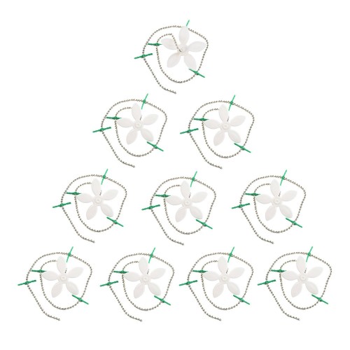 500x500 Websun Shower Drain Hair Catcher 10 Pack With Extra 2pc Snake Hair