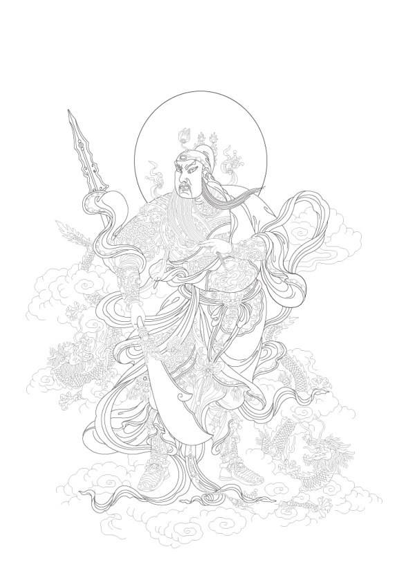 600x848 Close Fair Line Drawing To Resemble Vector Art Vector Free