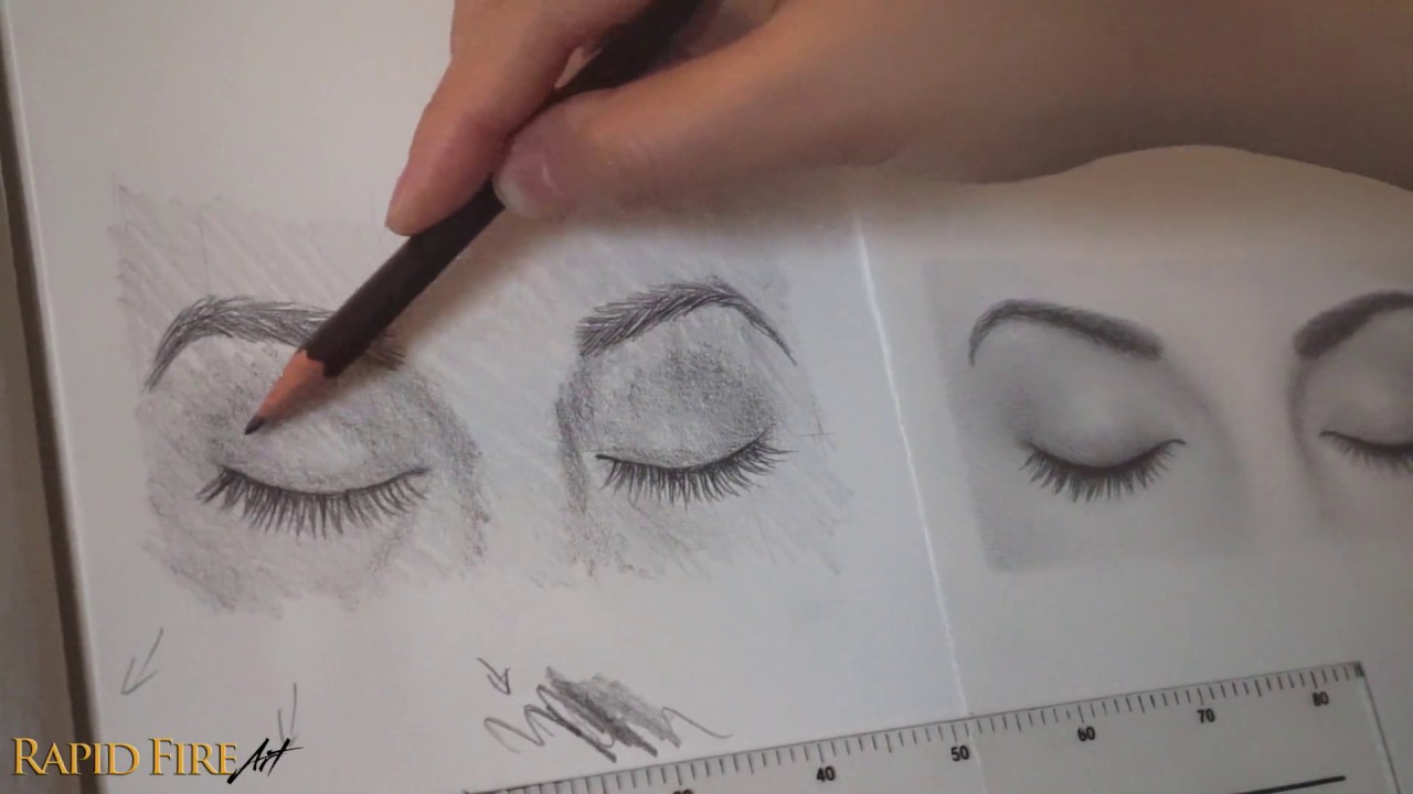 1280x720 How To Draw Closed Eyes