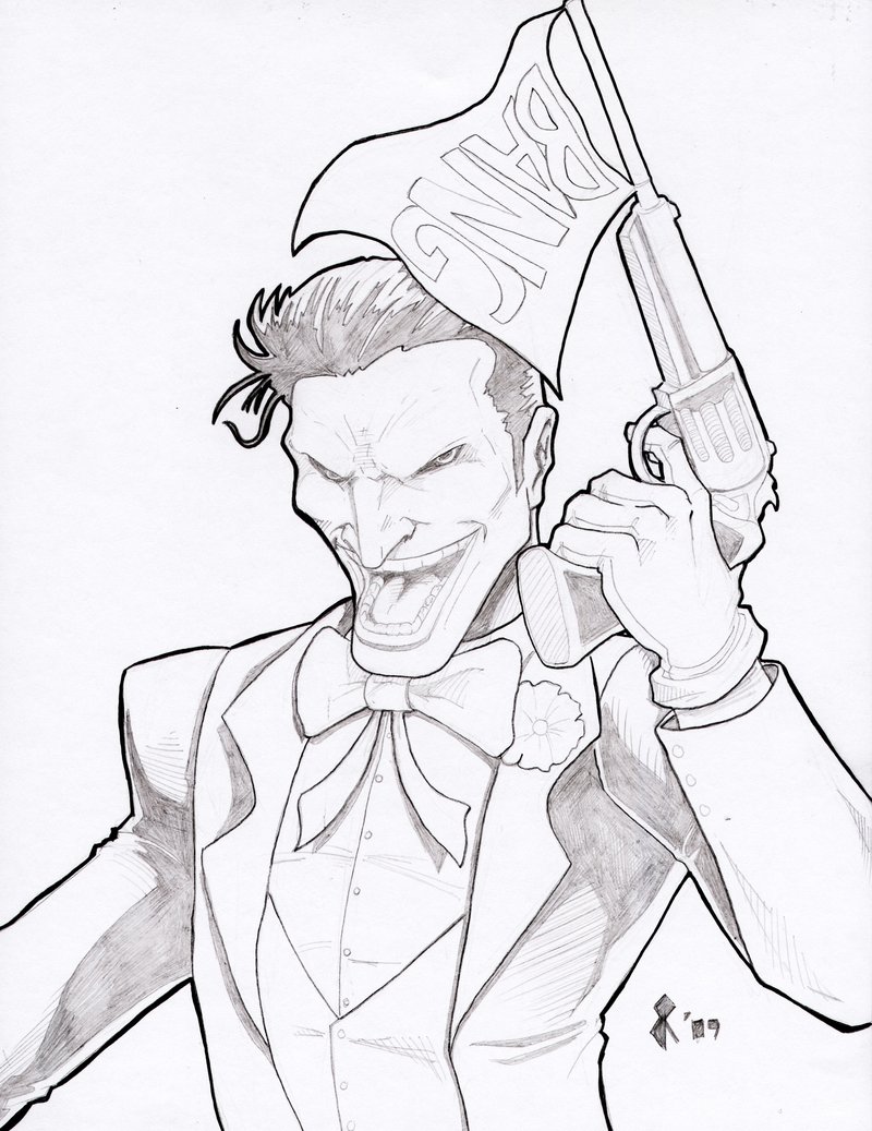 800x1037 Joker Pencils By Jrascoe