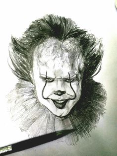 236x314 Pennywise The Clown, Pencil Art By Me. My Pencil Art