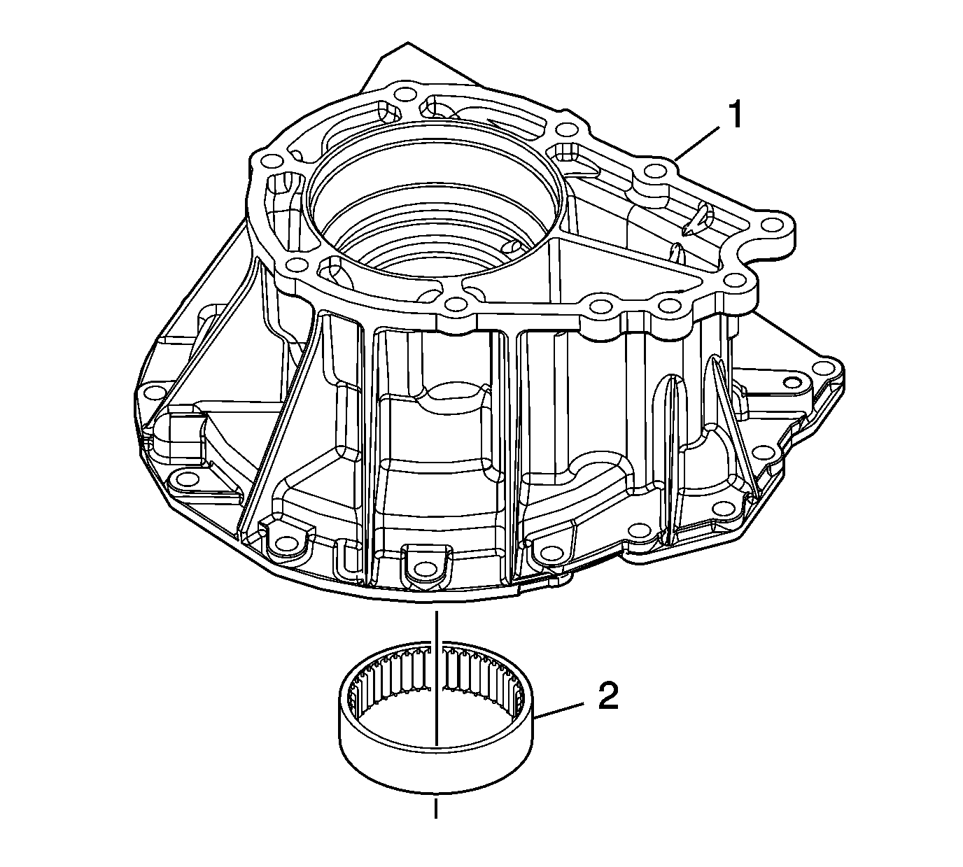 1376x1239 Low And Reverse Clutch Housing Assembly Disassemble Automatic