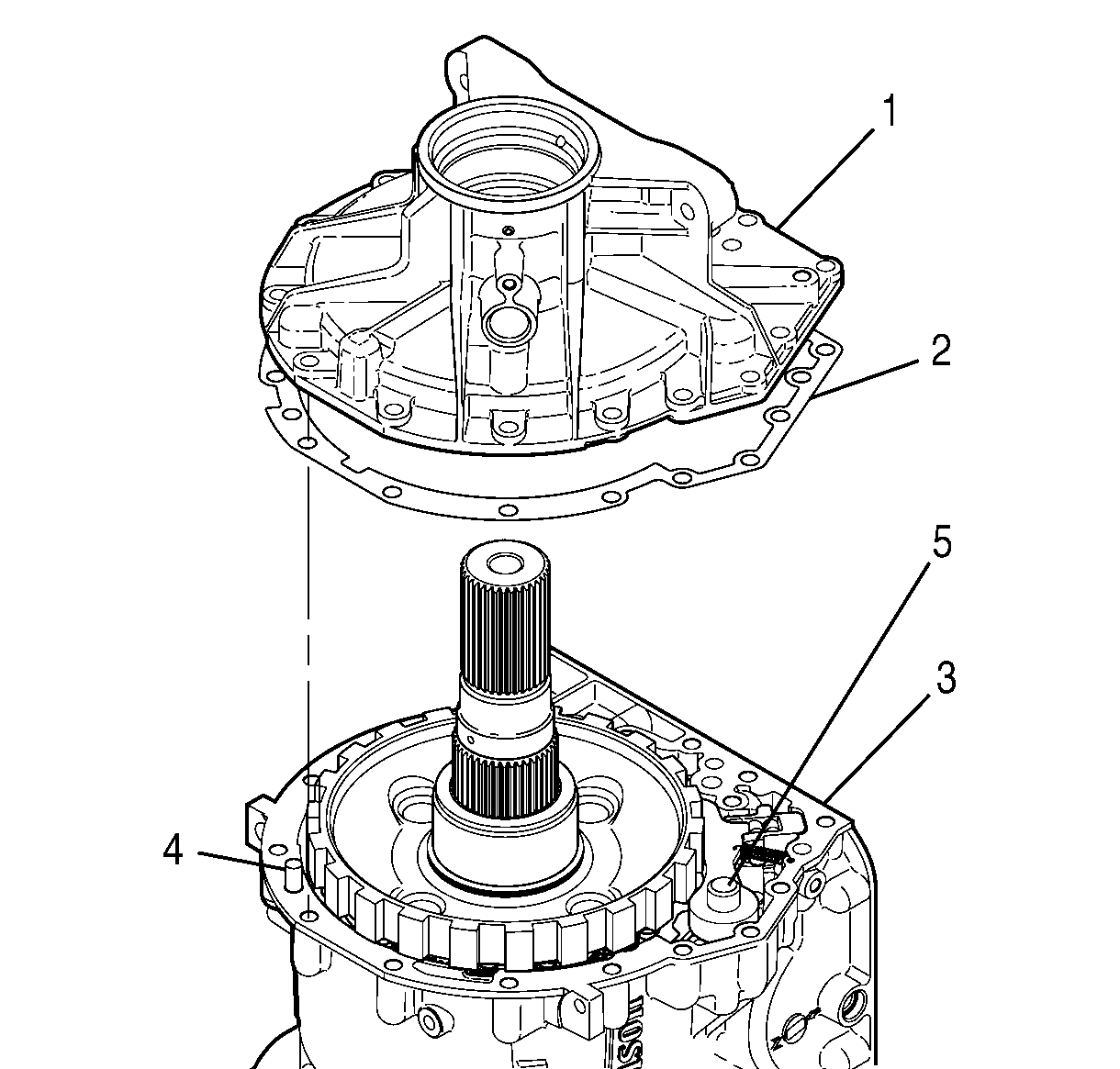 1220x1165 Low And Reverse Clutch Piston Housing Installation Automatic