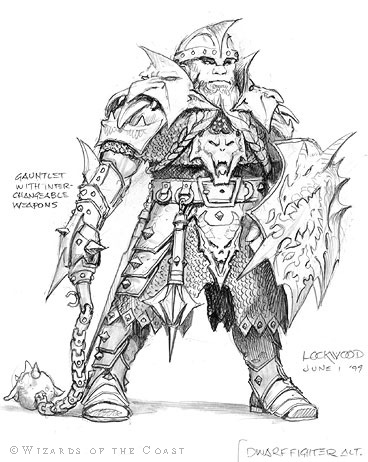 368x462 Dwarf Fighter The Art Of Todd Lockwood