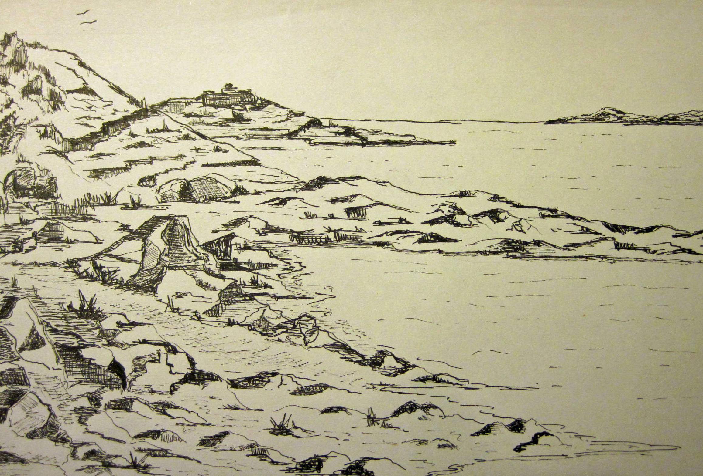 2314x1569 Coast Line My Drawing Table