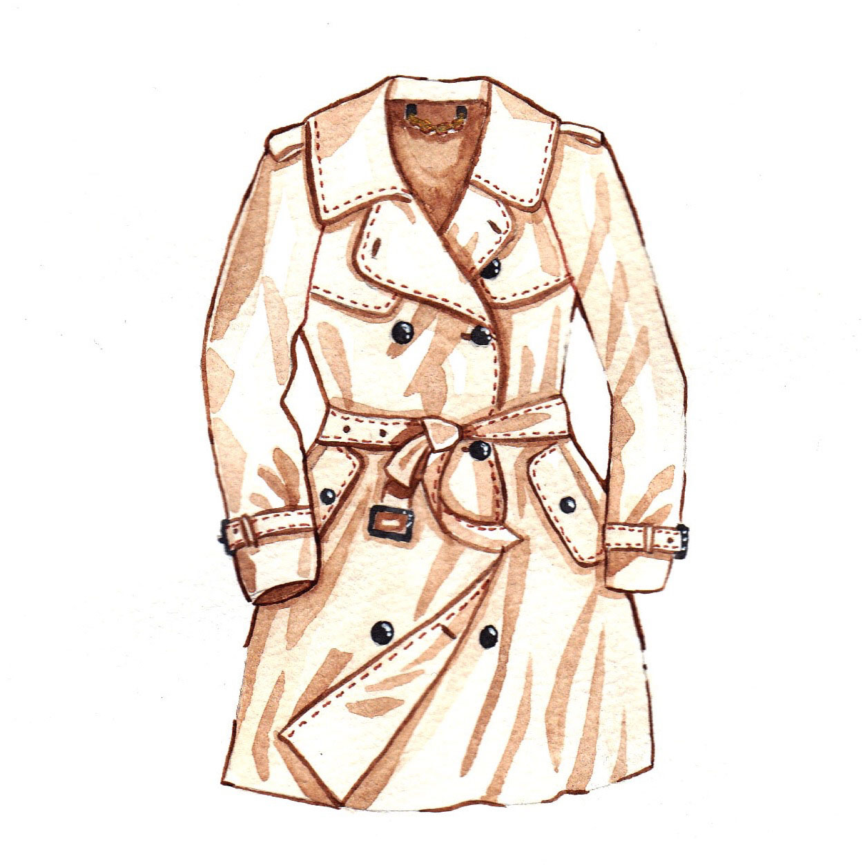 1253x1253 Mochni Trench Coat Drawing